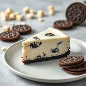 Premium White Chocolate Oreo Cheese Cake